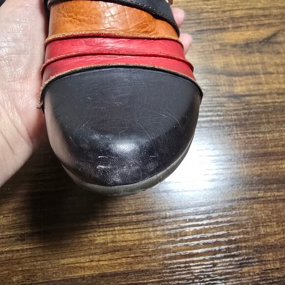 Spring Step L'Artiste Women's Leather Ankle Boots Bootie Size 5.6-6 BOHO - Picture 6 of 14